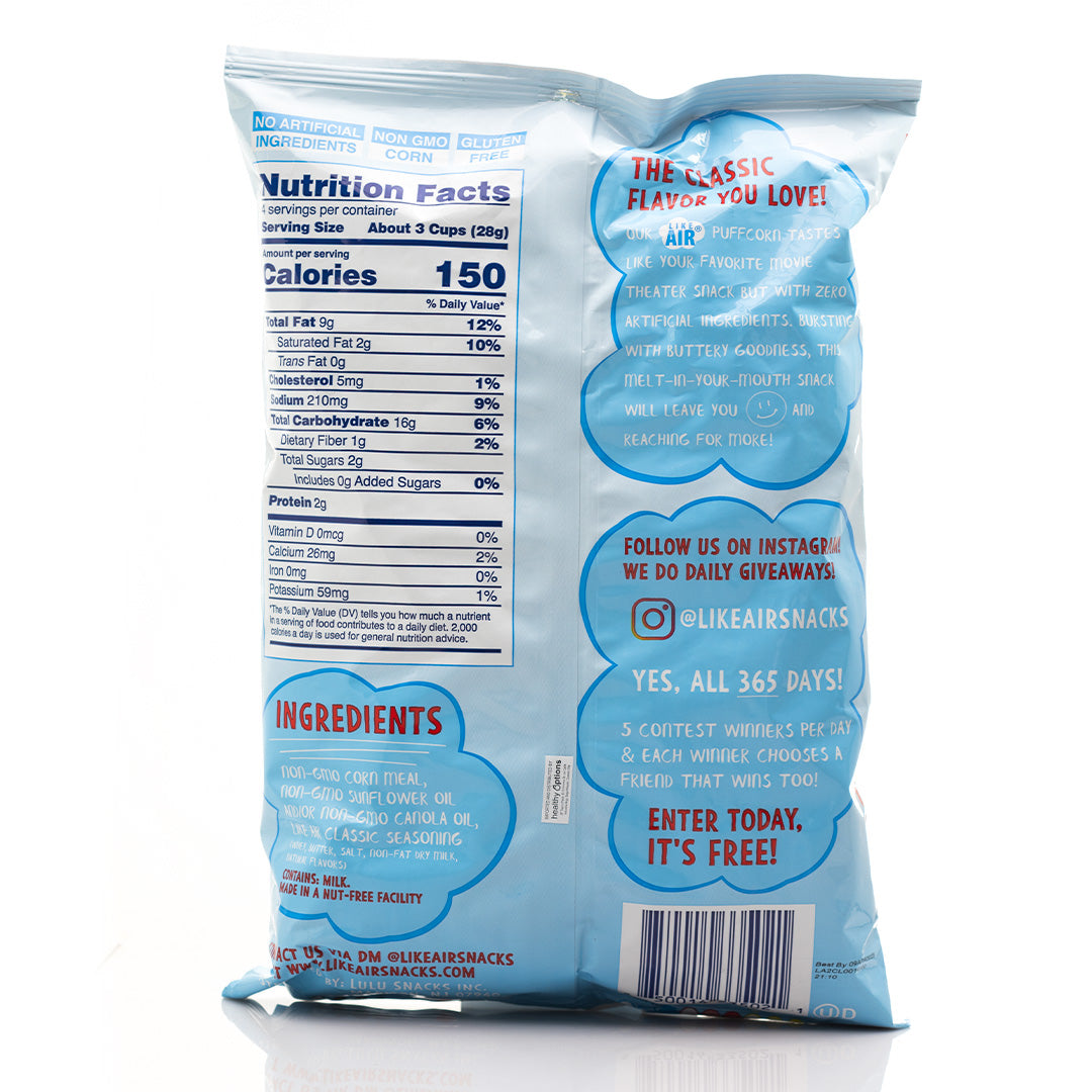 Like Air Puffcorn Classic 113g
