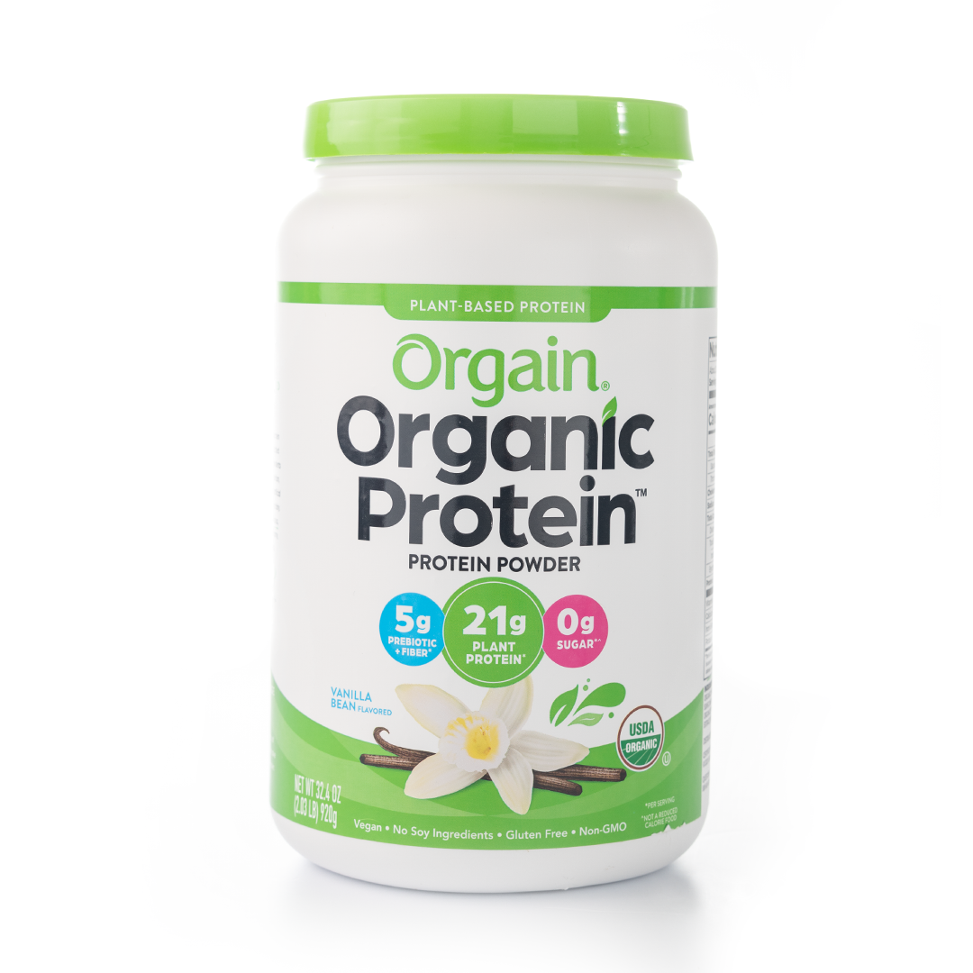 Orgain Plant-Based Organic Protein Powder Vanilla 920 Grams