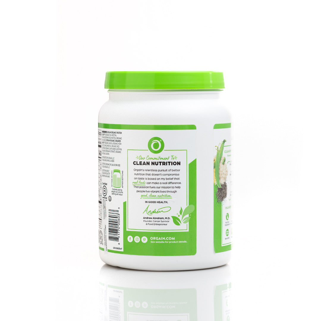 Orgain Plant-Based Organic Protein Powder Natural Unsweetened 720g