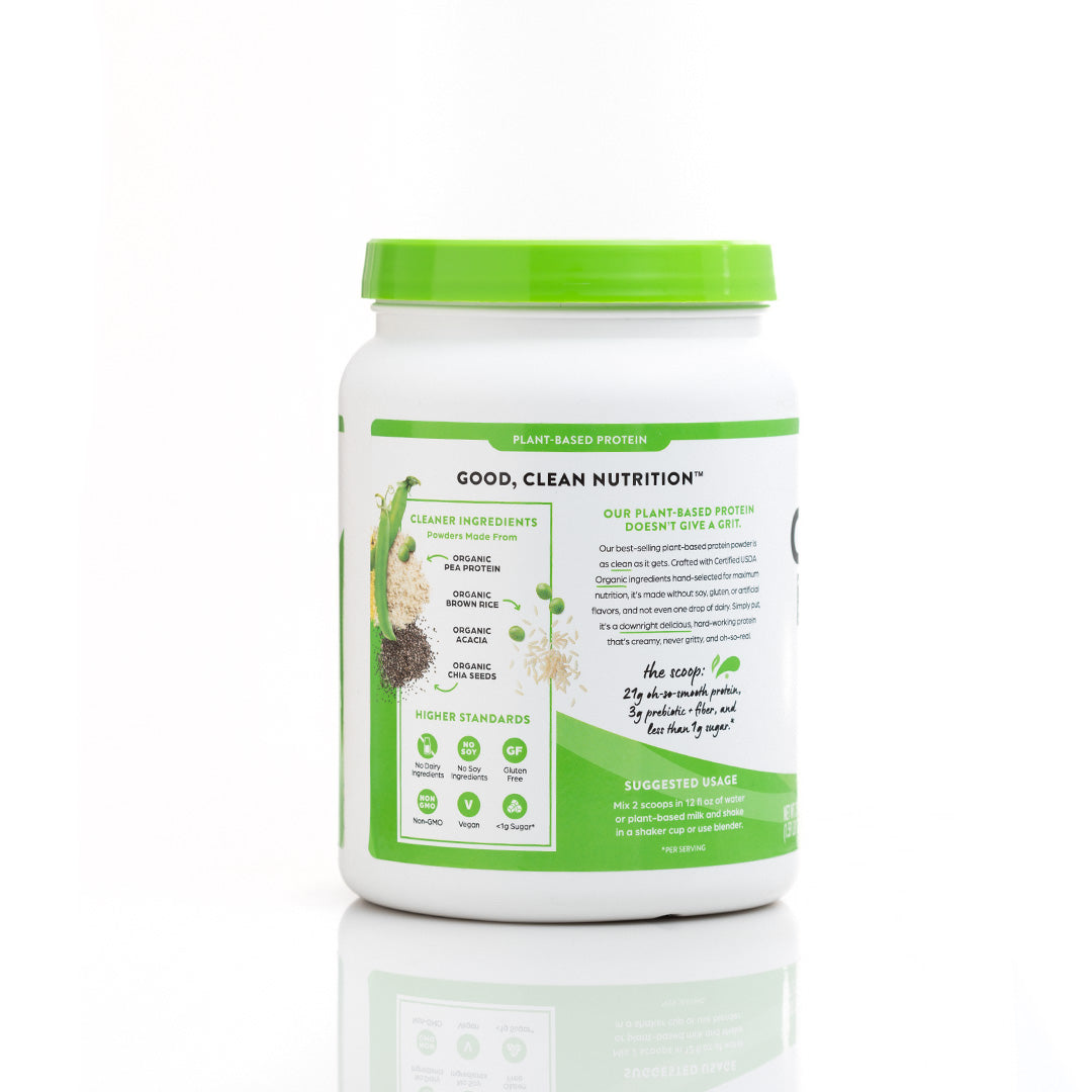 Orgain Plant-Based Organic Protein Powder Natural Unsweetened 720g