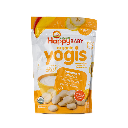 Happy Baby Organic Yogis Banana Mango 28g