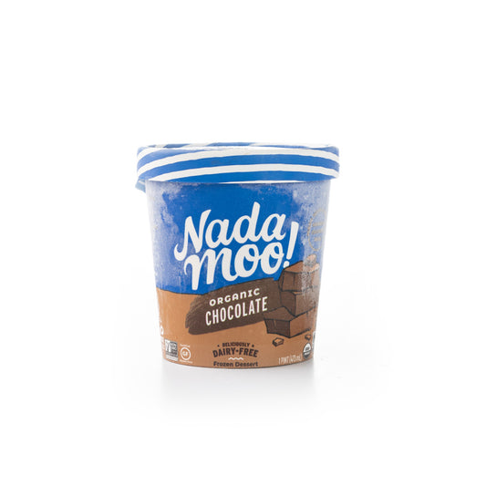 Nada Moo! Organic Chocolate Ice Cream Pint 473ml