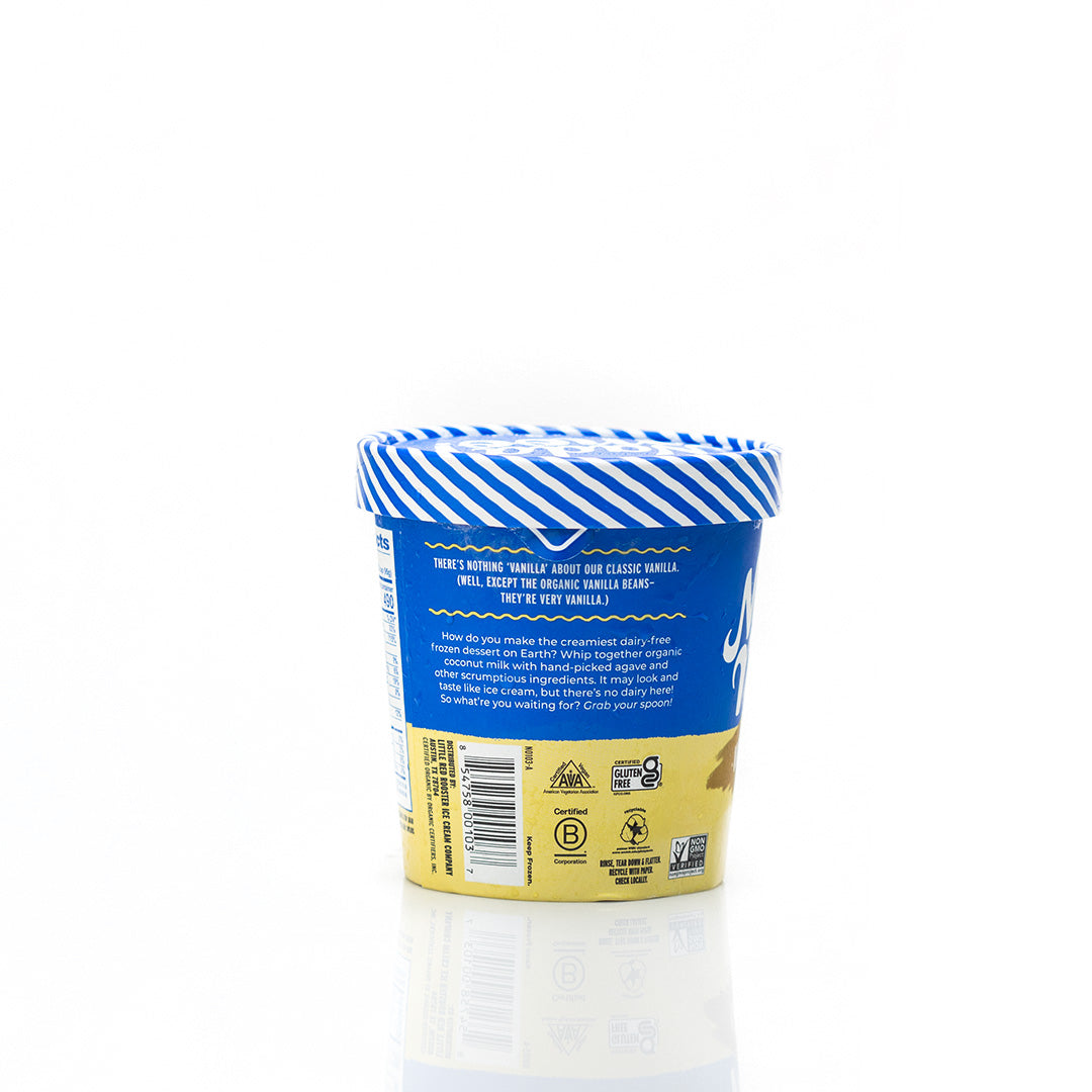 Nada Moo! Organic Vanilla Bean Ice Cream Pint 473ml