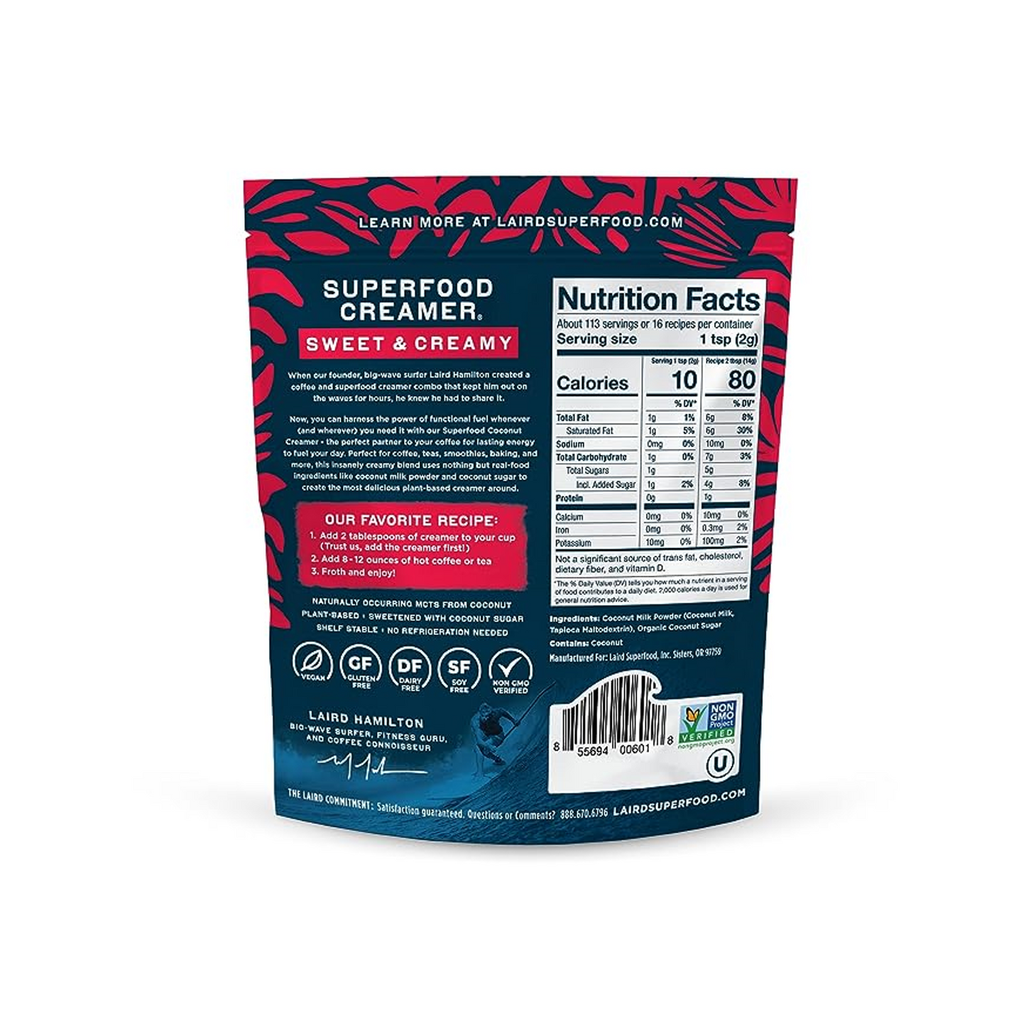 Laird Superfood Creamer Sweet & Creamy 227g
