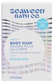 The Seaweed Bath Co. Exfoliating Detox Body Soap with Arabica Coffee + Cinnamon 106g