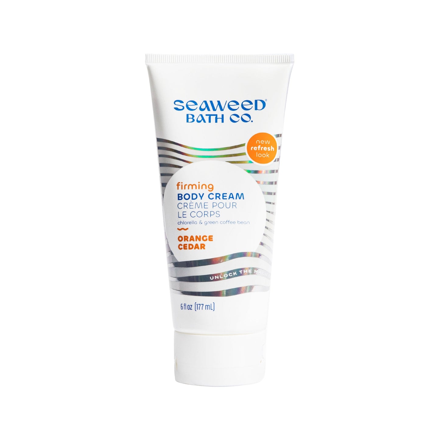 The Seaweed bath Co. Detox Firming Body Cream Refresh Orange, Eucalyptus & Cedar 177ml