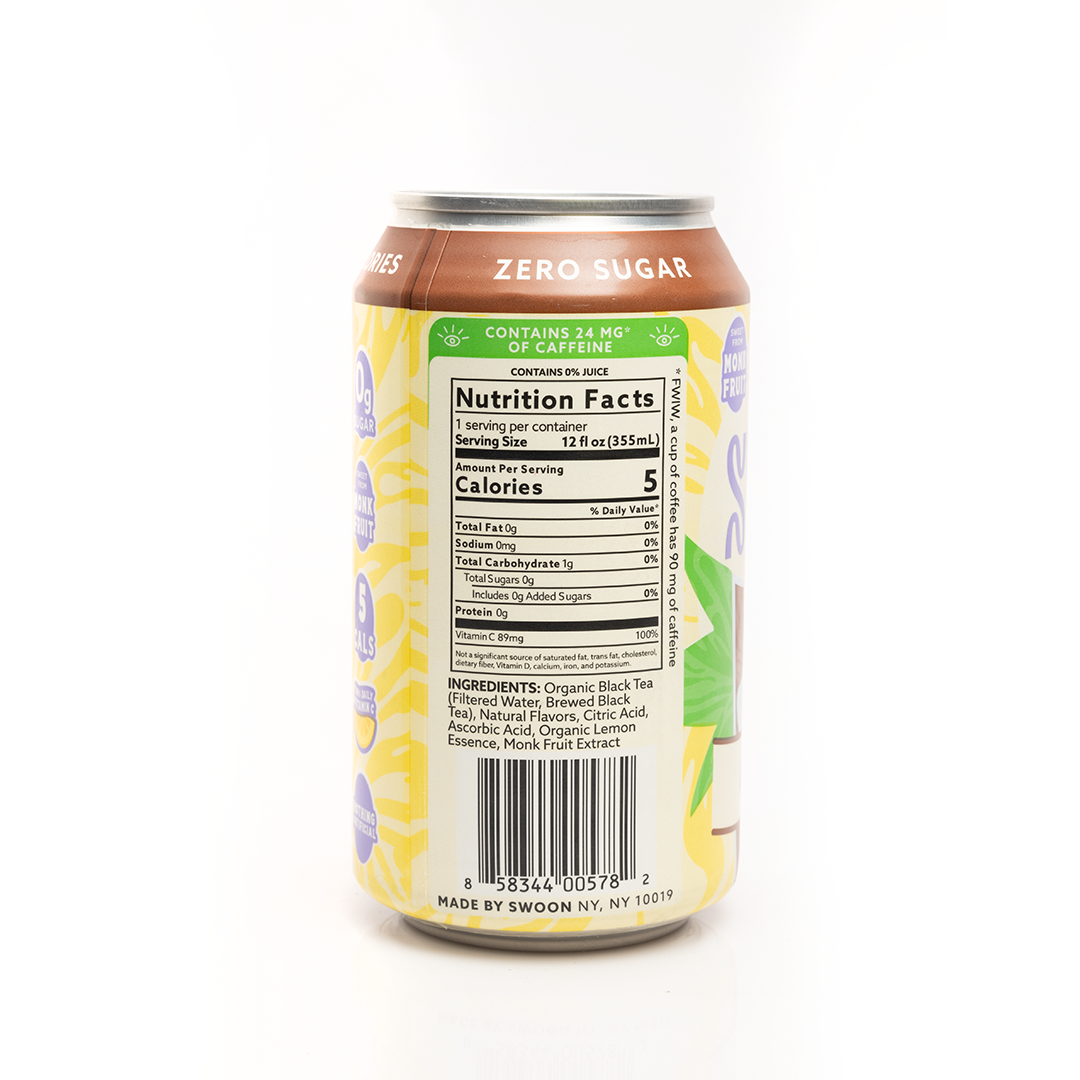 Swoon Lemon Tea 355ml