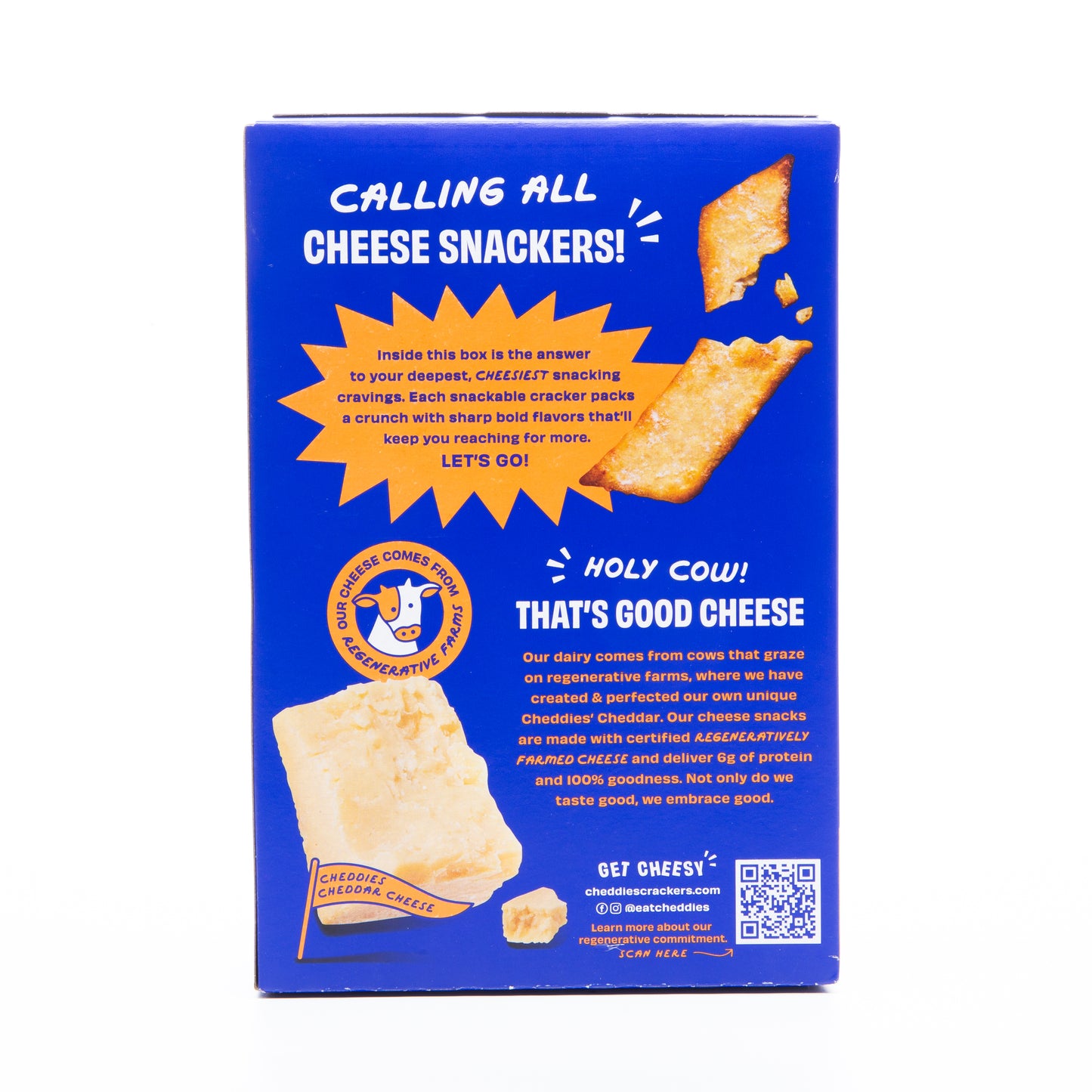 Cheddies Double Cheddar Cheesy Crackers 119g