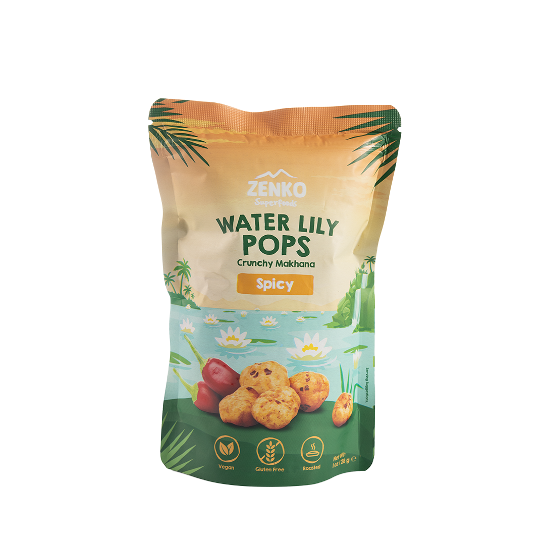Zenko Superfoods Spicy Water Lily Pops 28g