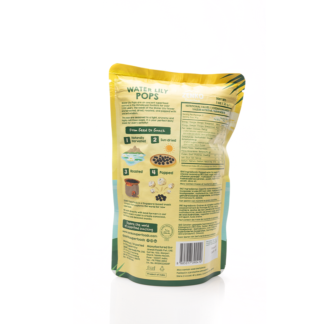 Zenko Superfoods Cheese Water Lily Pops 28g