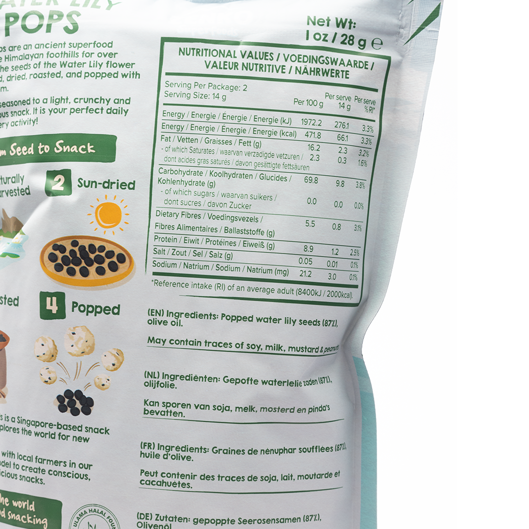 Zenko Superfoods Original Water Lily Pops 28g
