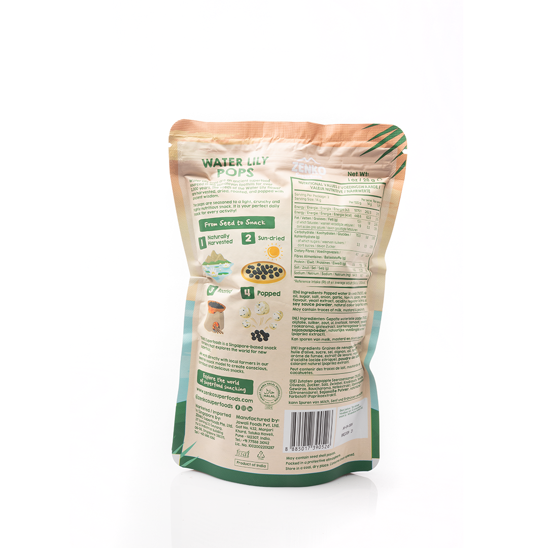 Zenko Superfoods BBQ Water Lily Pops 28g