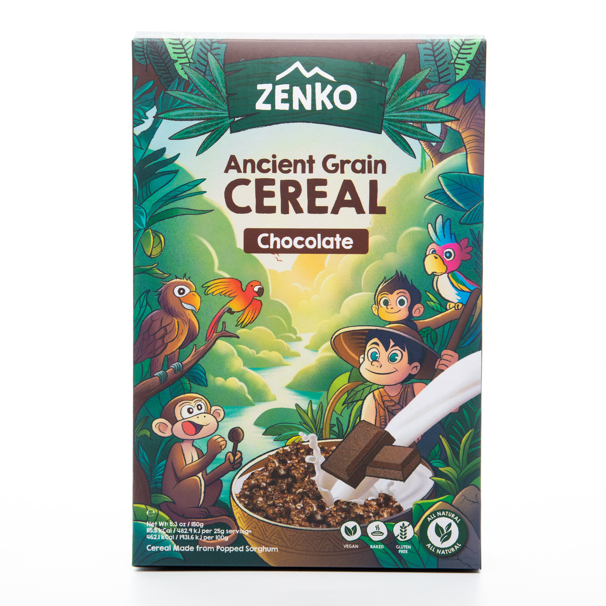 Zenko Ancient Grain Cereal Chocolate 150g