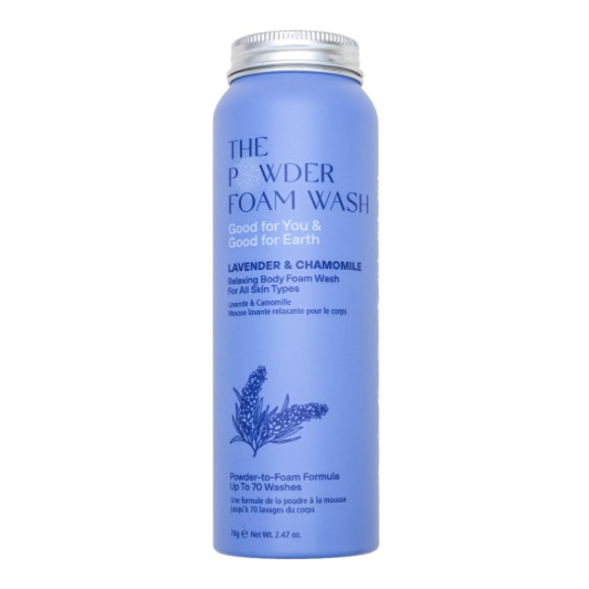 The Powder Foam Wash Lavender and Chamomile Relaxing Body Wash 70g