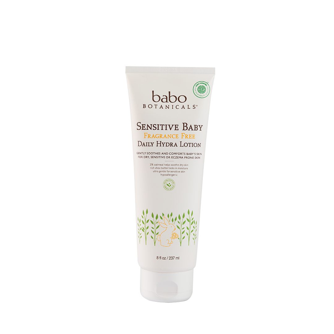 Babo Botanicals Sensitive Baby Daily Hydra Lotion Fragrance Free 237ml