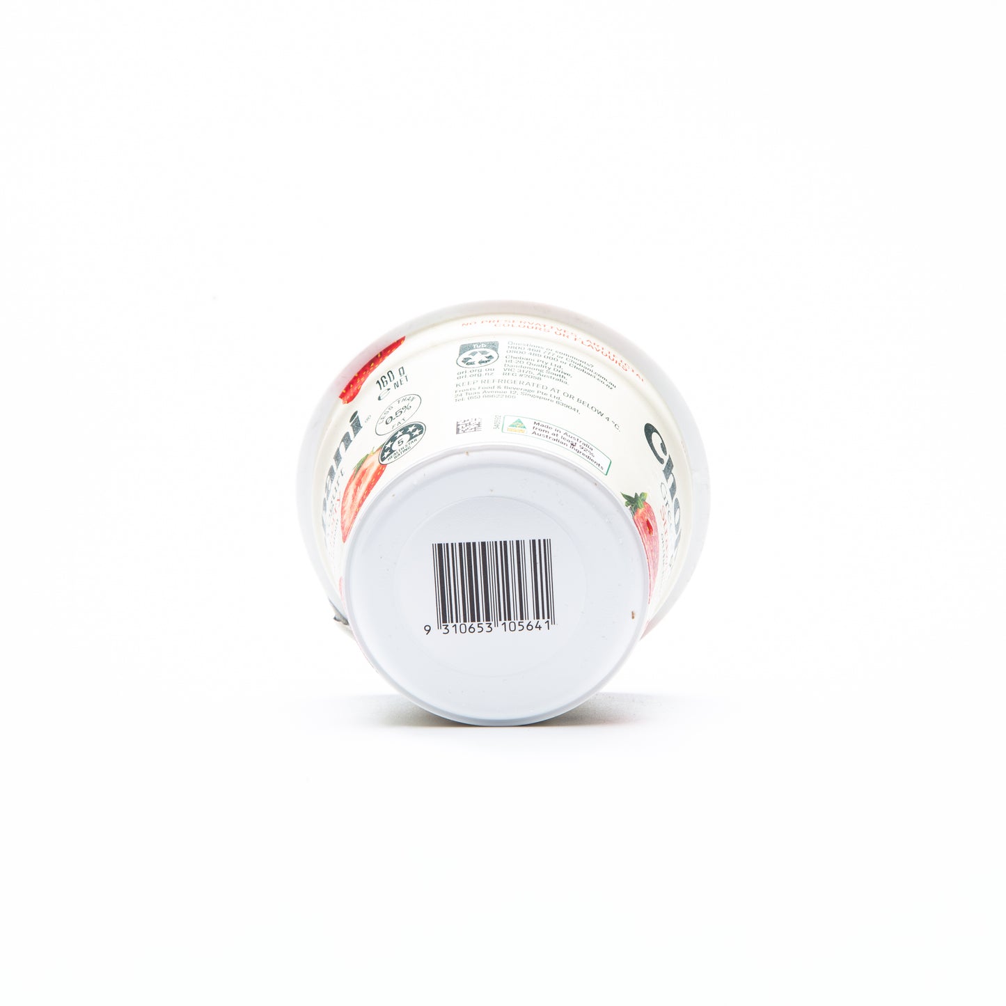 Chobani Strawberry on the Bottom Greek Yogurt 160g