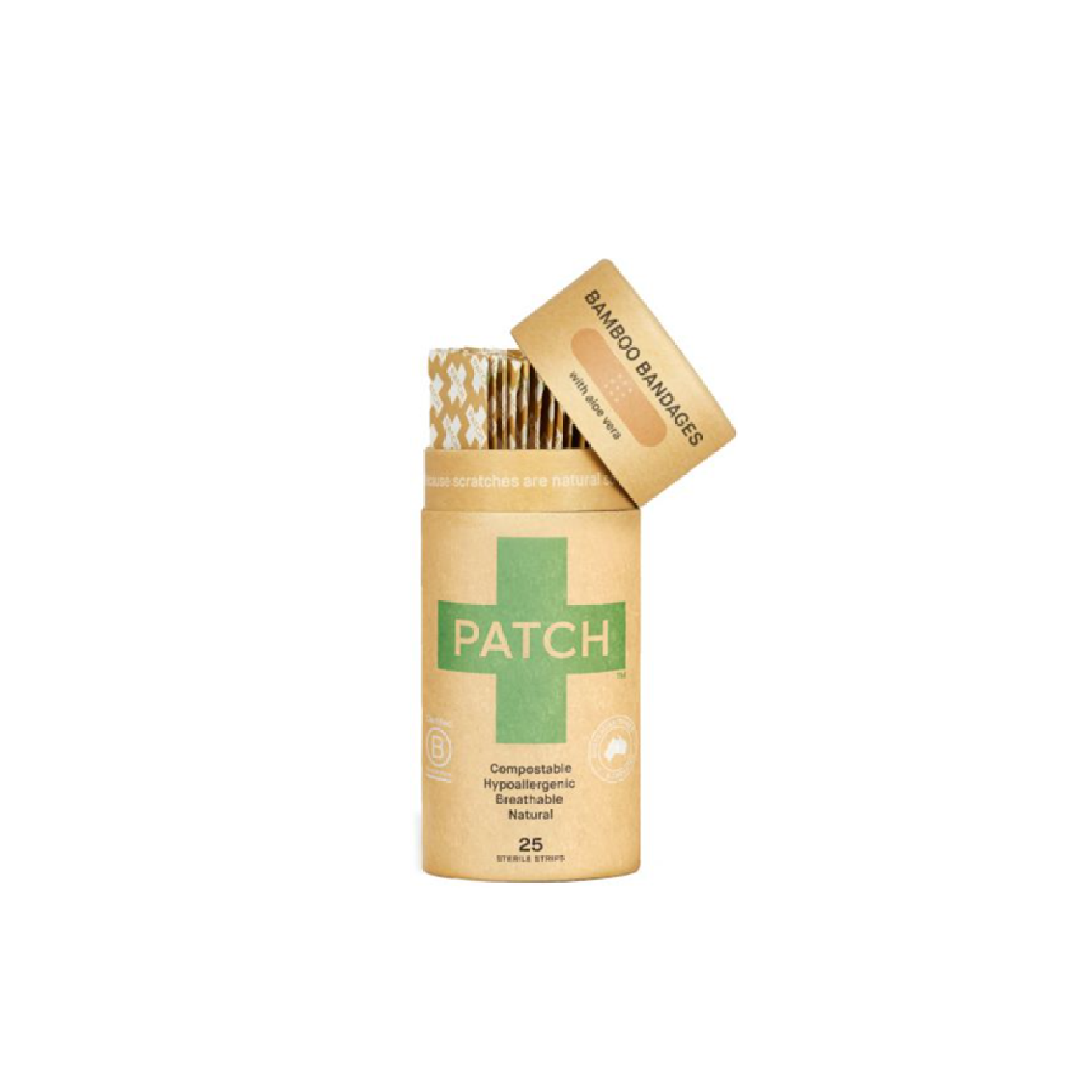 Patch Bamboo Bandages with Aloe Vera 25ct