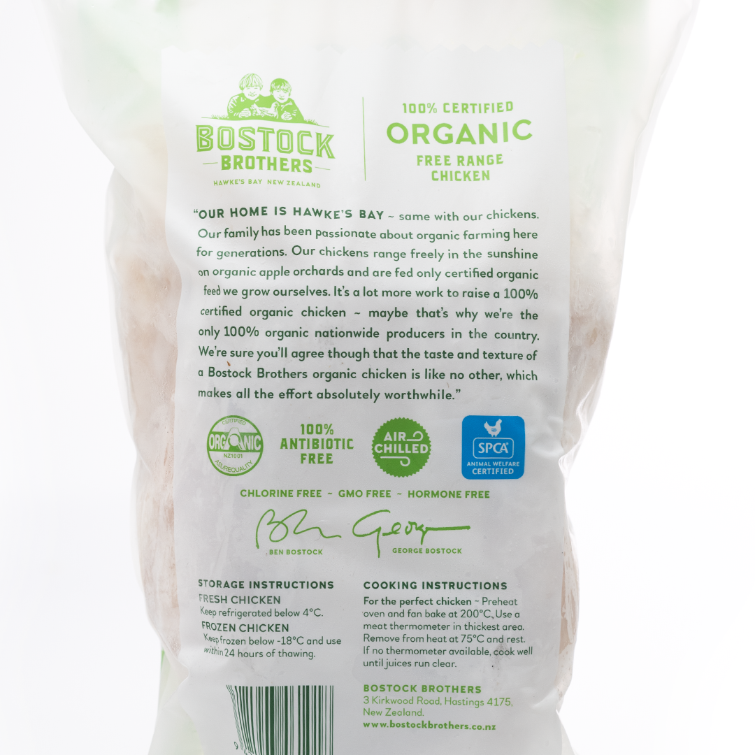 Frozen Bostock Chicken Whole 1350g