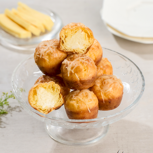 Gluten-Free Gougères 3-Cheese - 9 pcs
