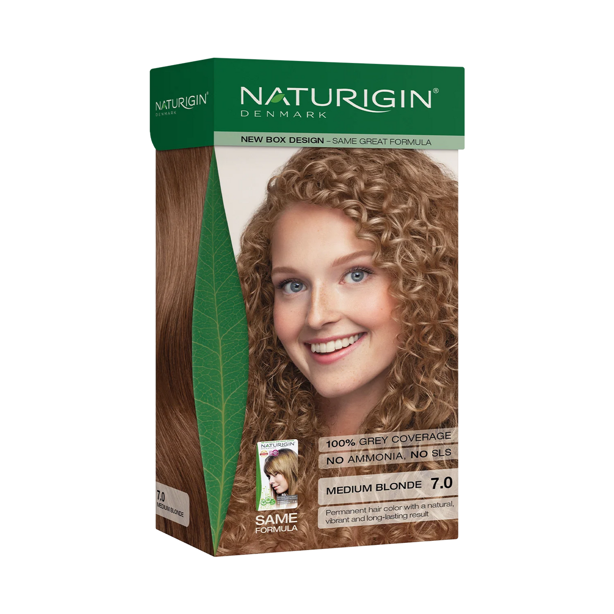 Naturigin Hair Colour 7.0 Medium Blonde 110g