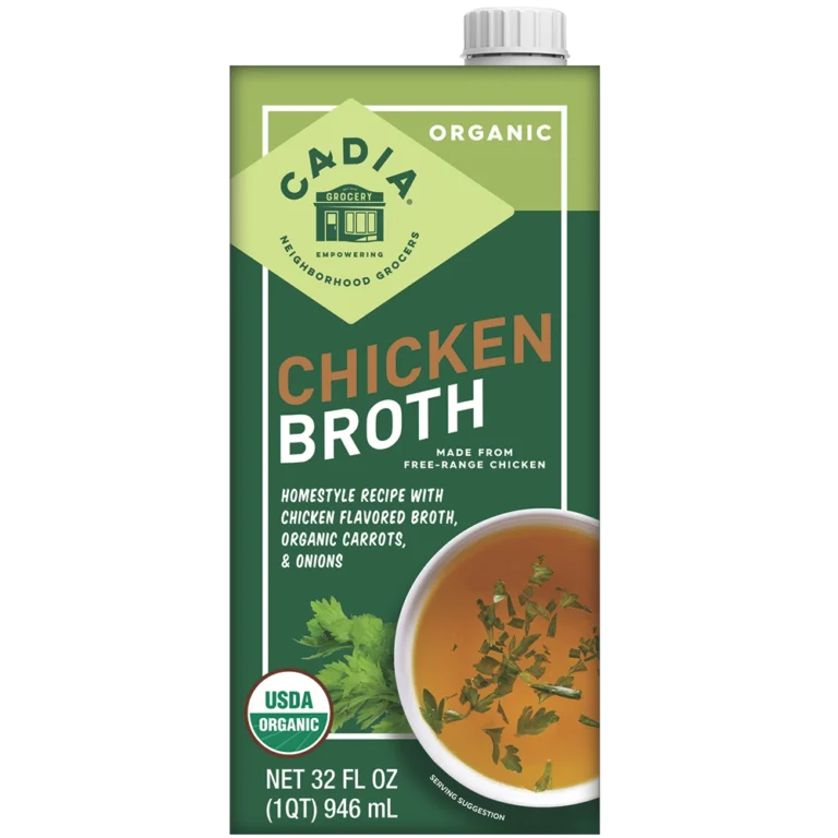 Cadia Organic Free-Range Chicken Broth 907g