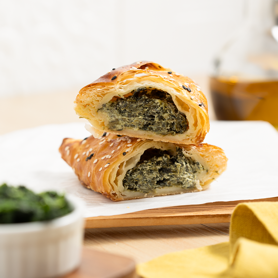 Spinach & Cream Cheese Turnover