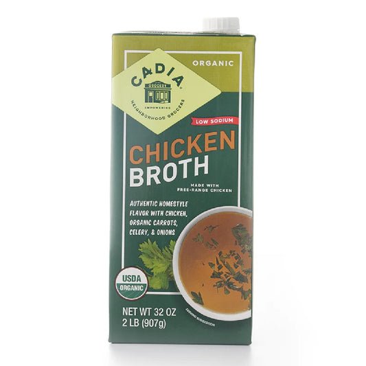 Cadia Organic Free-Range Chicken Broth 907g
