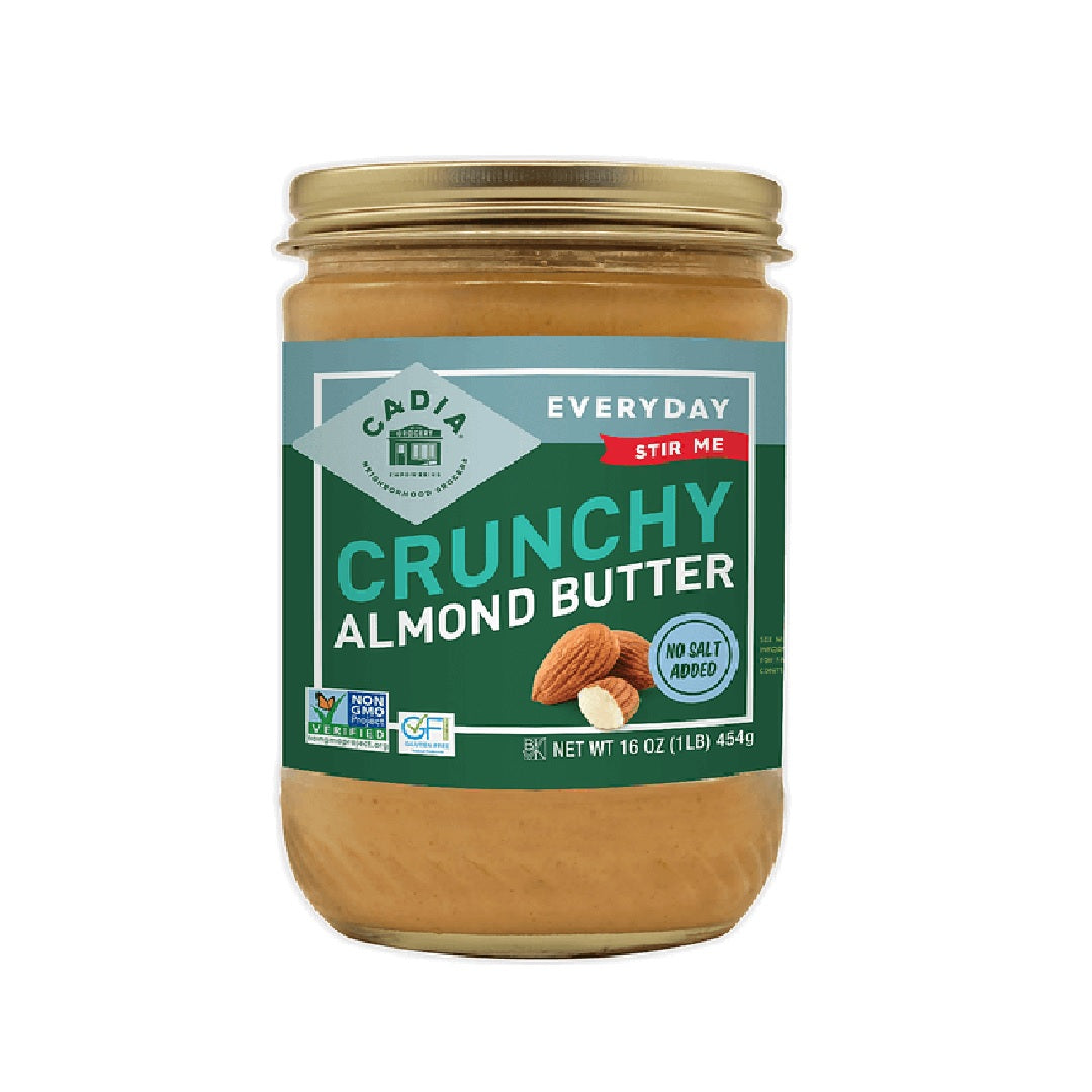 Crunchy Almond Butter No Salt