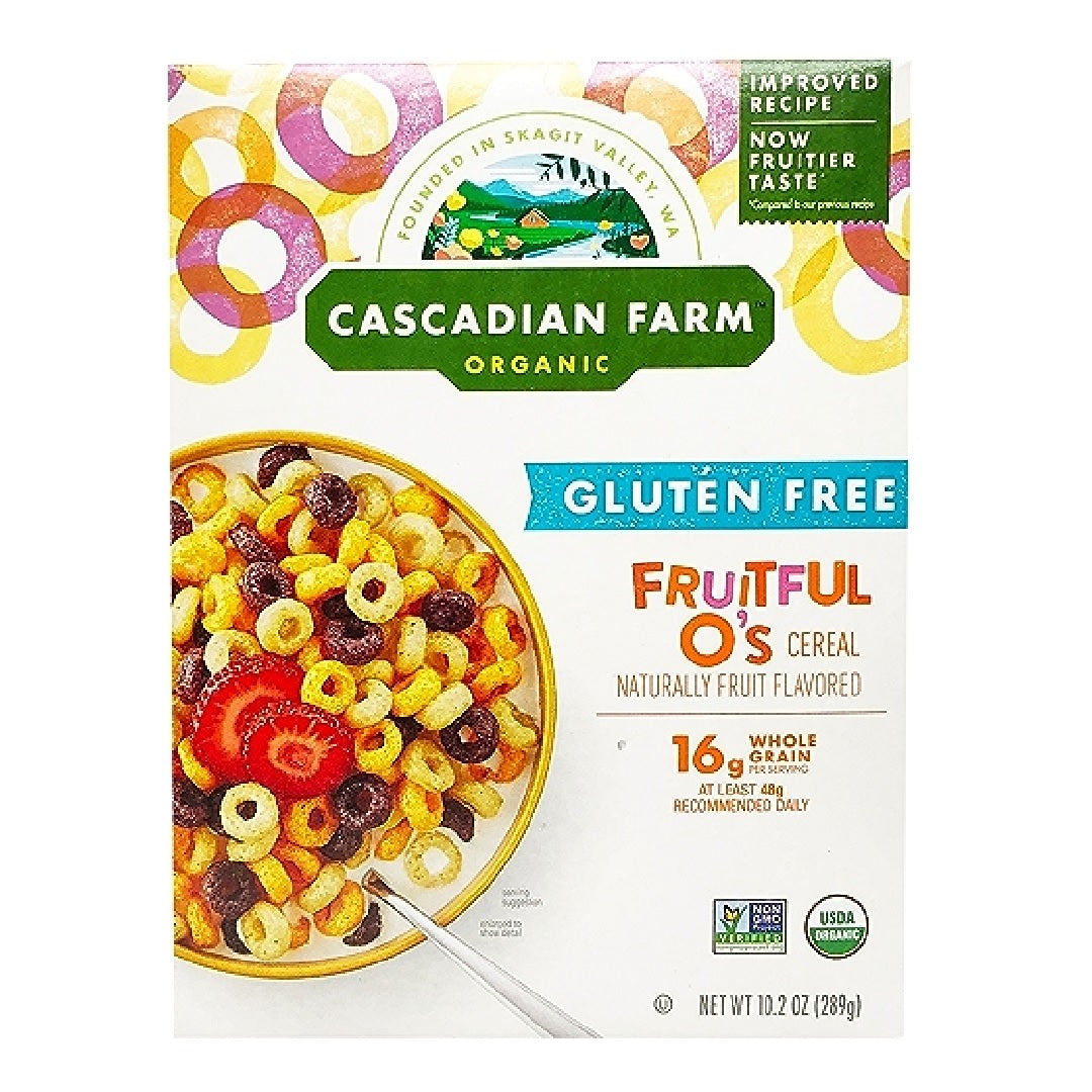 Cascadian Farms Organic Fruitful Os Cereal 289g