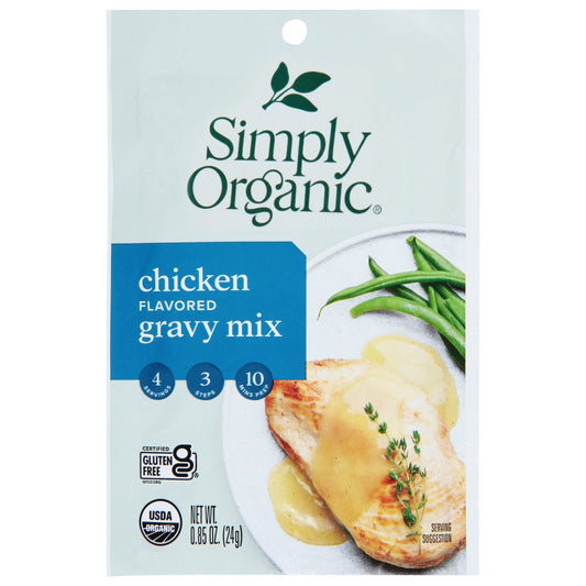 Simply Organic Chicken Gravy 24g