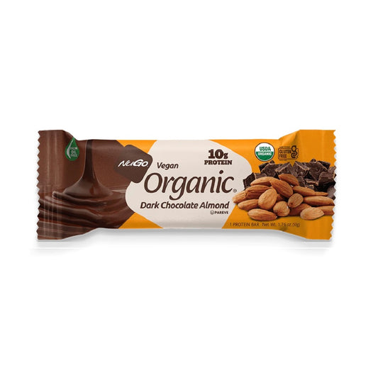 Nugo Organic Dark Chocolate Almond Bar 50g