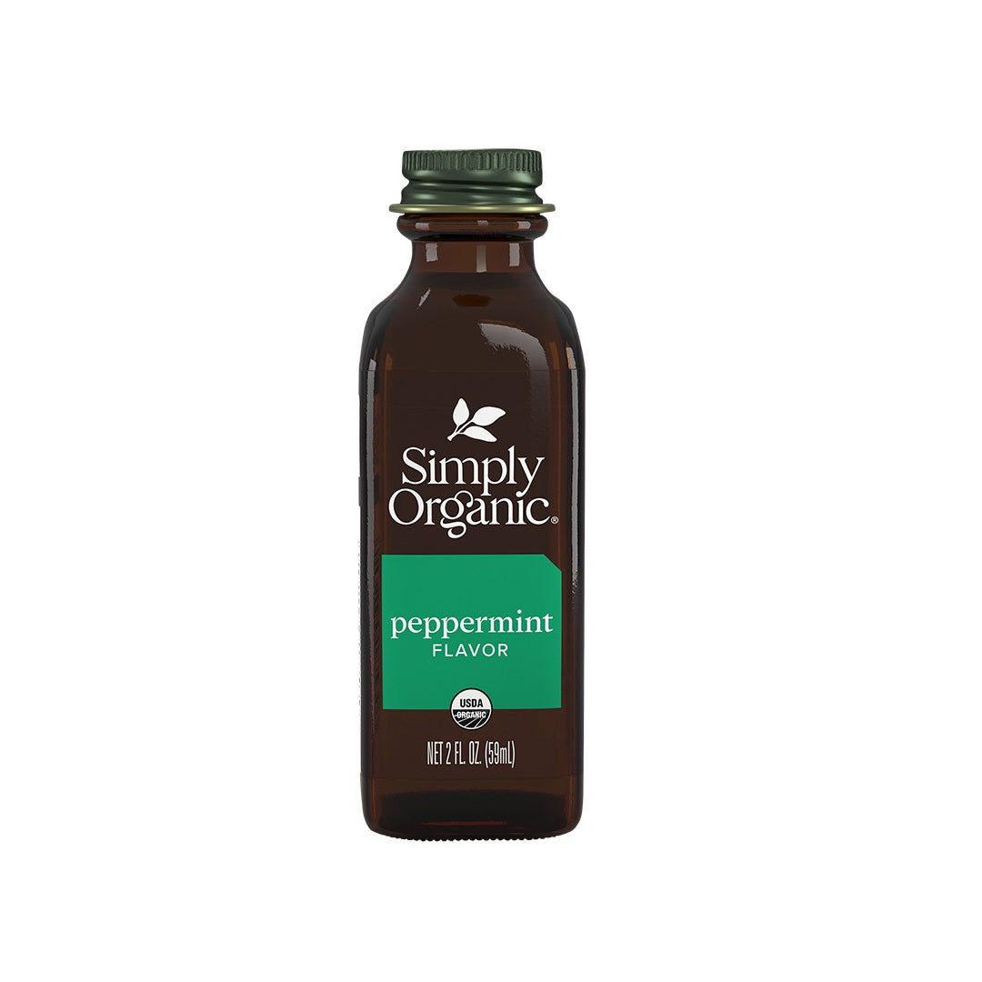 Simply Organic Peppermint Flavor 59mL