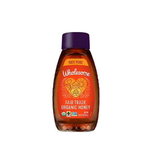 Wholesome Organic Honey Squeeze 454g
