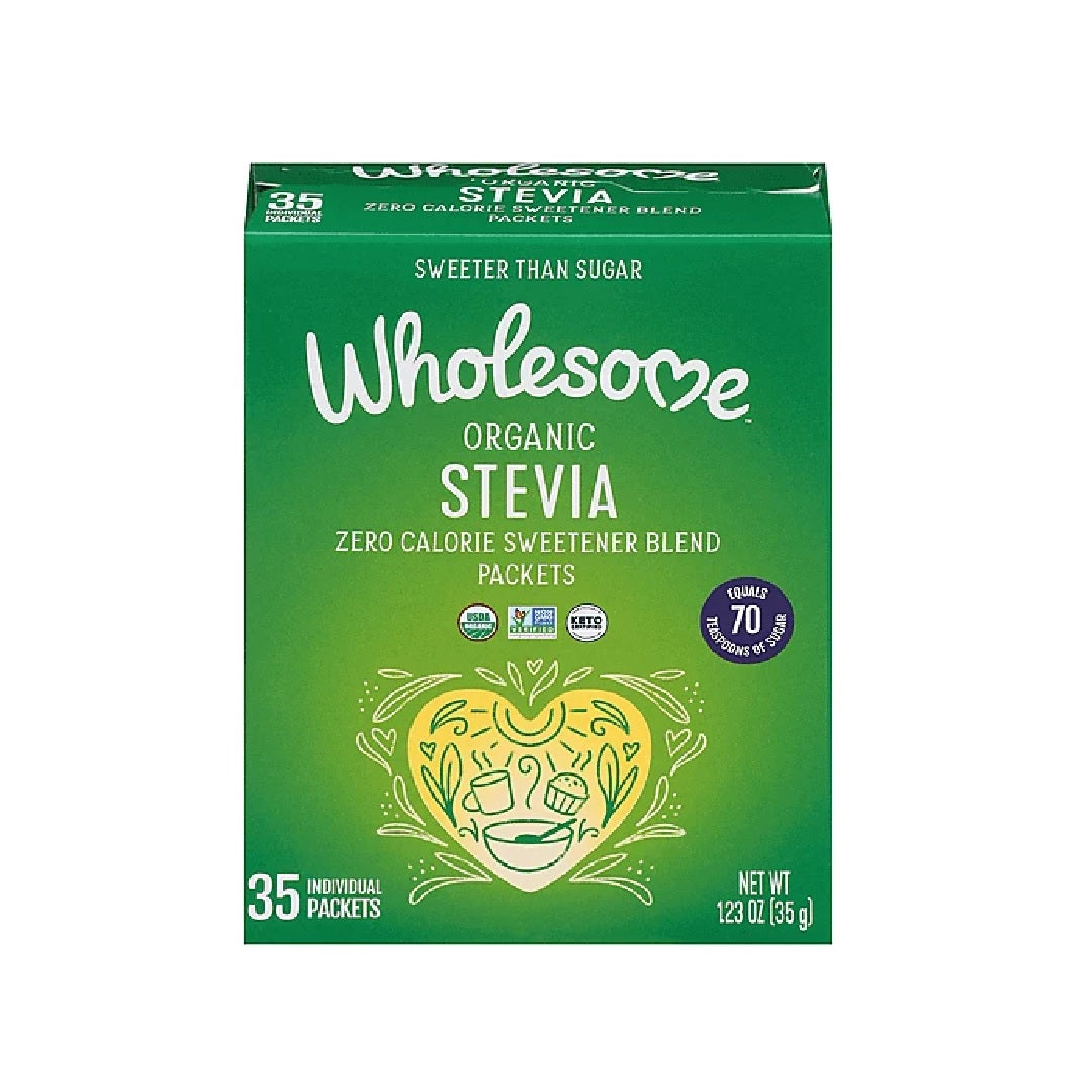 Wholesome Organic Stevia 35 packets