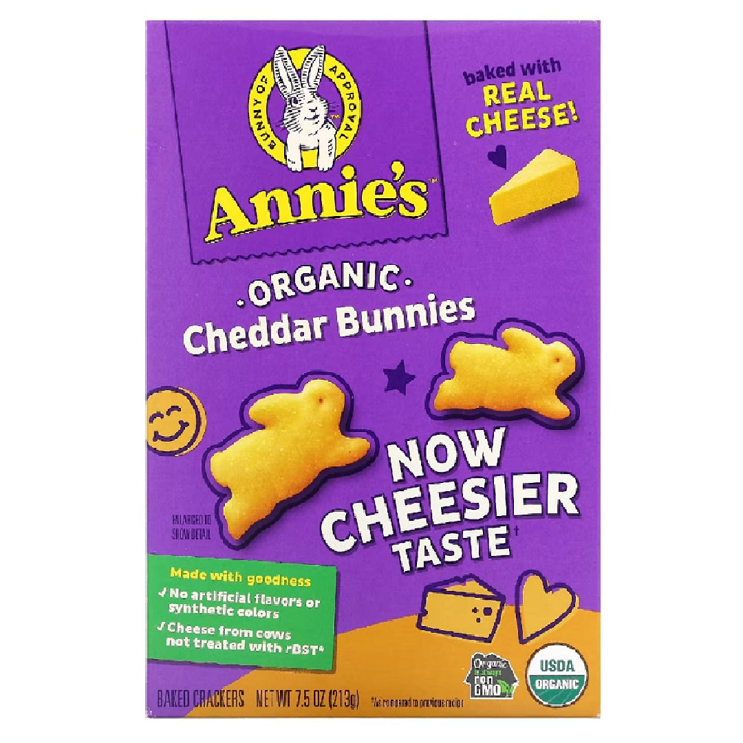 Annie's Homegrown Cheddar Bunnies 213g