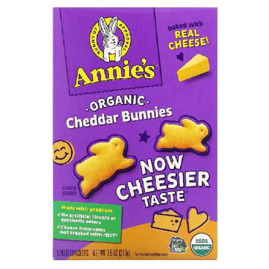 Annie's Homegrown Cheddar Bunnies 213g