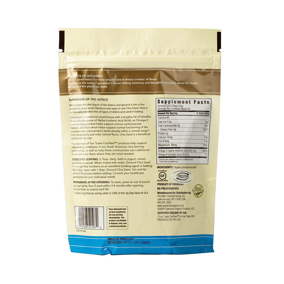 Spectrum Ground Chia Seed 283g