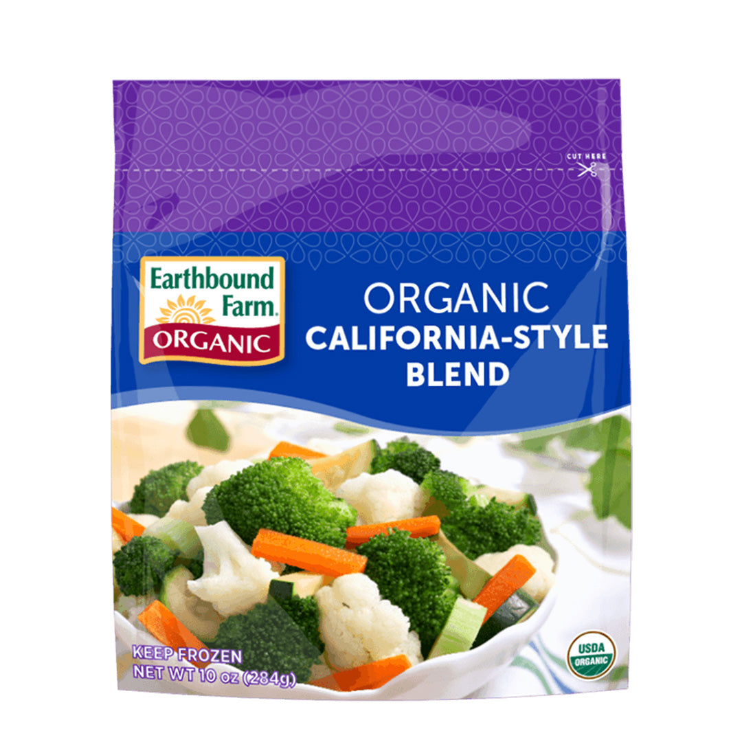 Frozen Earthbound Farm Organic California-Style Blend Veggies 284g