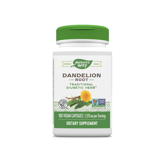 Nature's Way Dandelion Root 100 Vegan Capsules