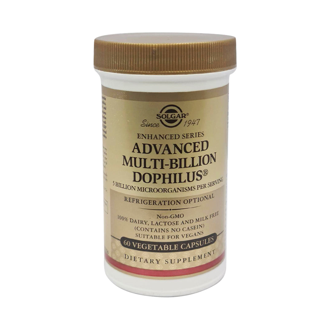 Solgar Advanced Multi-Billion Dophilus 60 Capsules