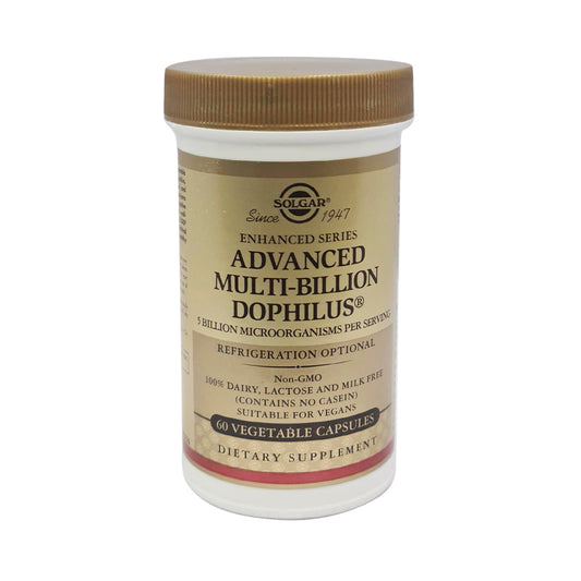 Solgar Advanced Multi-Billion Dophilus 60 Capsules