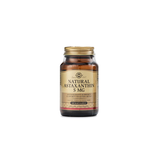 Solgar Natural Astaxanthin 5mg 60 Softgels
