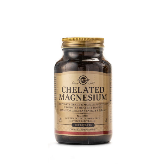 Solgar Chelated Magnesium 100 Tablets