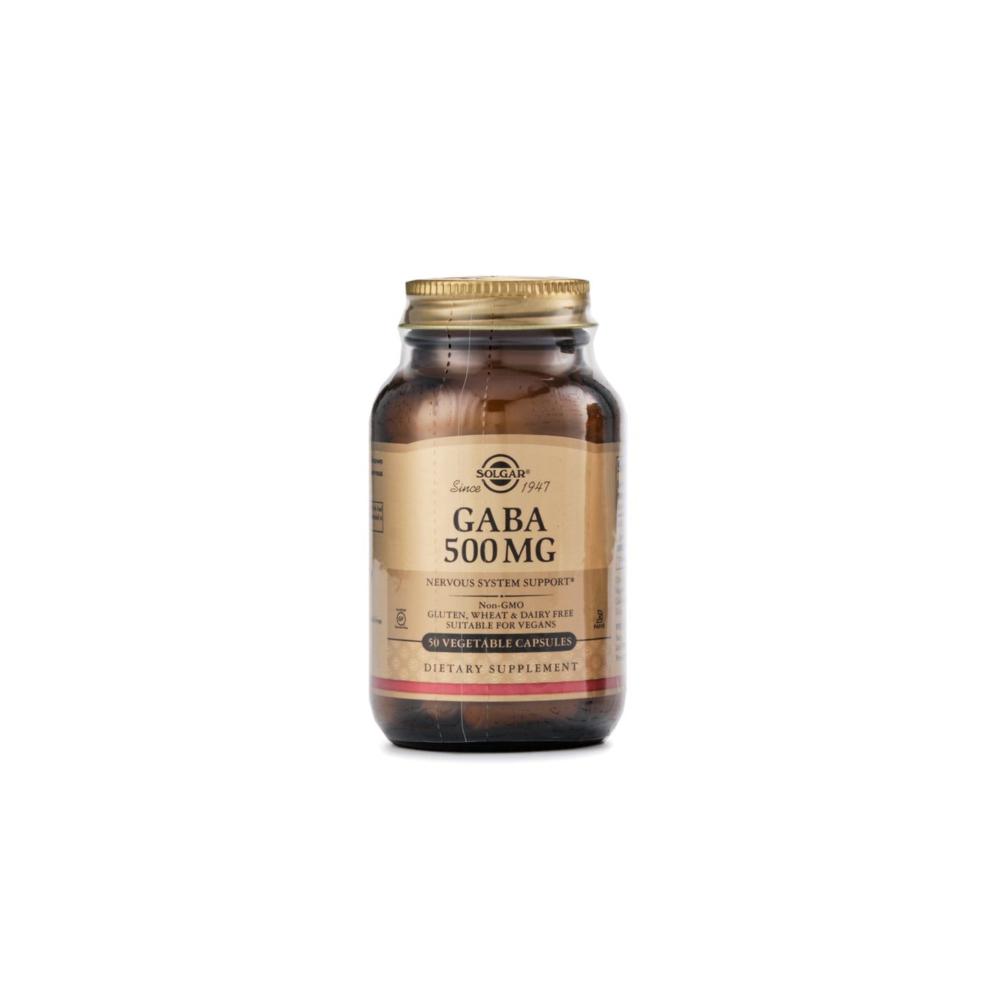 Solgar Gaba 500mg 50 Capsules