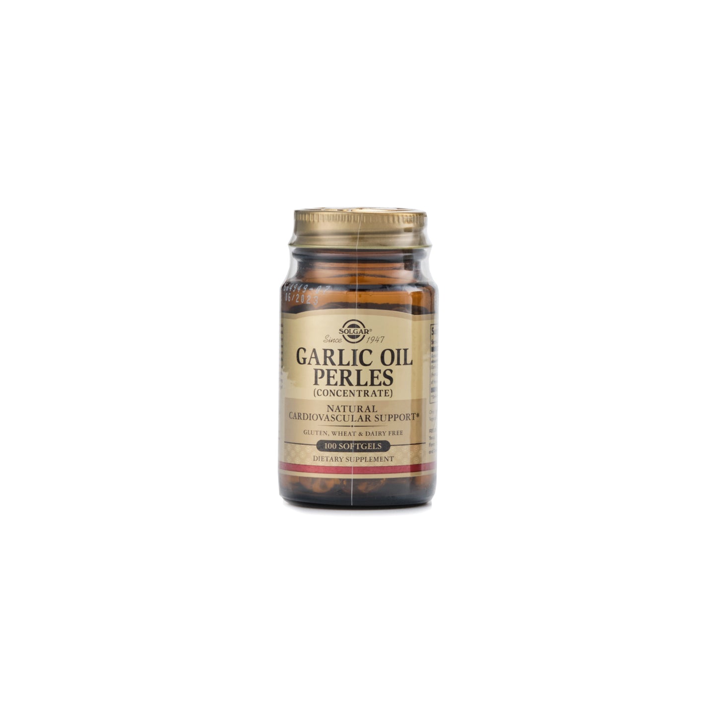 Solgar Garlic Oil Perles 100 Softgels