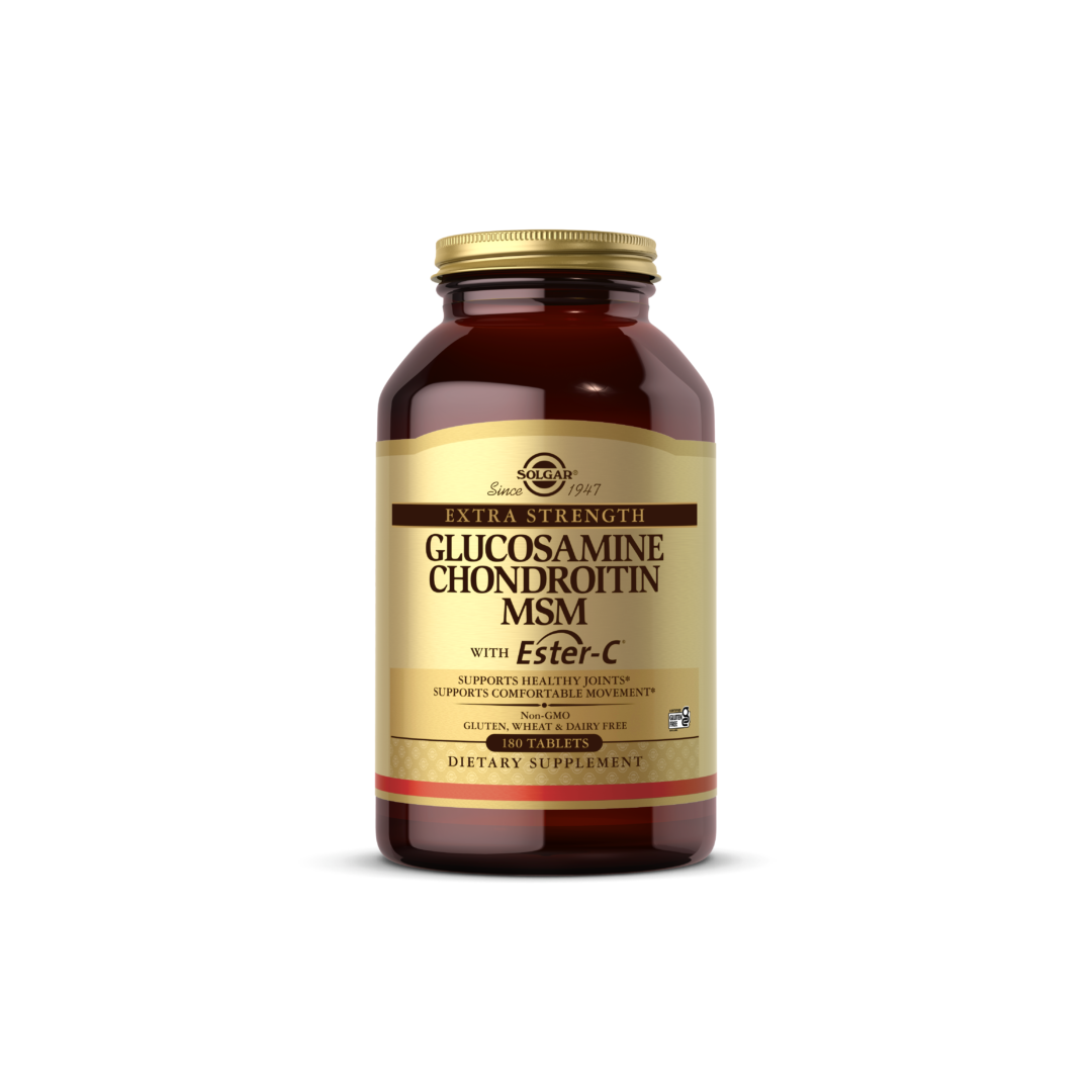 Solgar Glucosamine Chondroitin MSM With Ester-C 180 Tablets