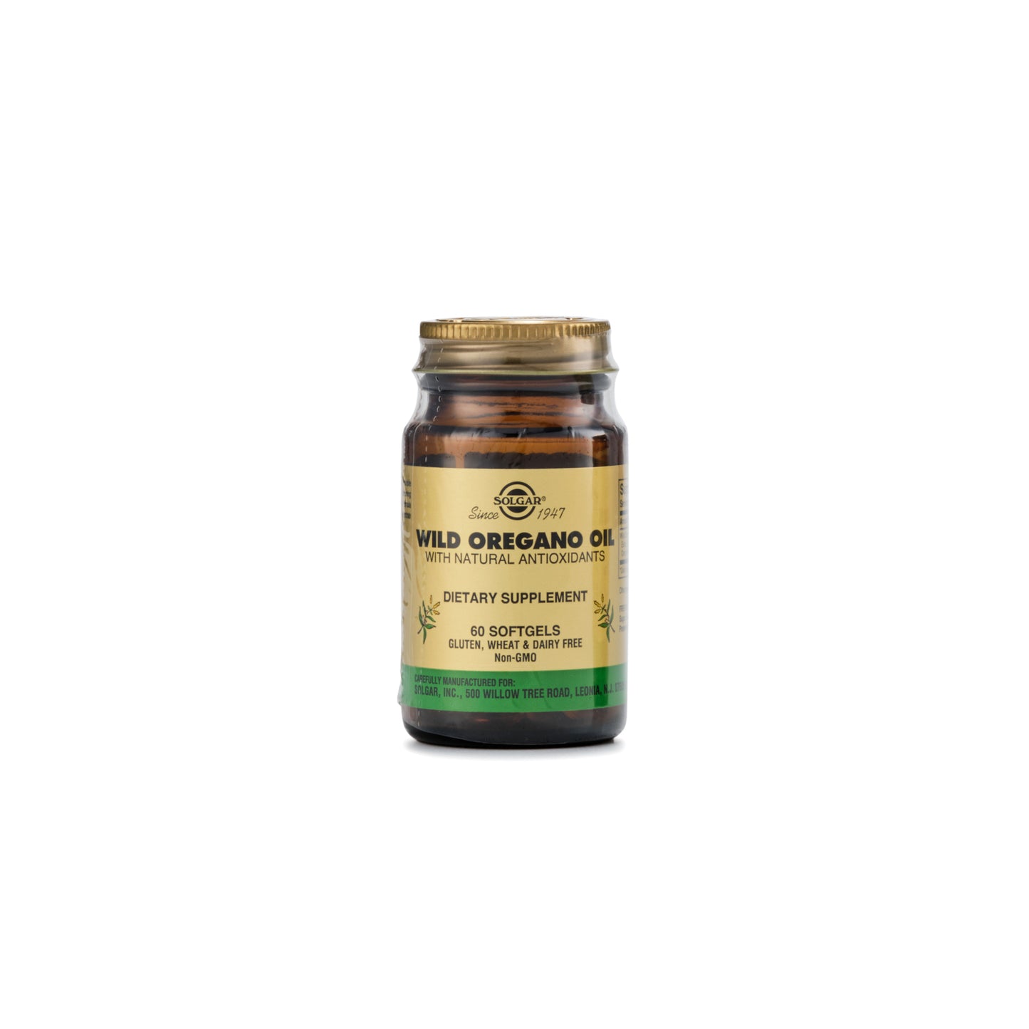 Solgar Wild Oregano Oil 60 Softgels