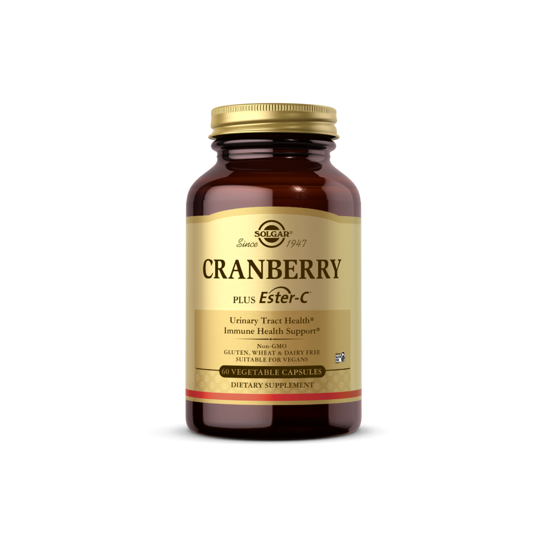 Solgar Cranberry Plus Ester-C 60 Vegetable Capsules