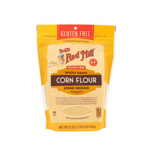 Bob's Red Mill Gluten Free Whole Grain Corn Flour Stone Ground 624g