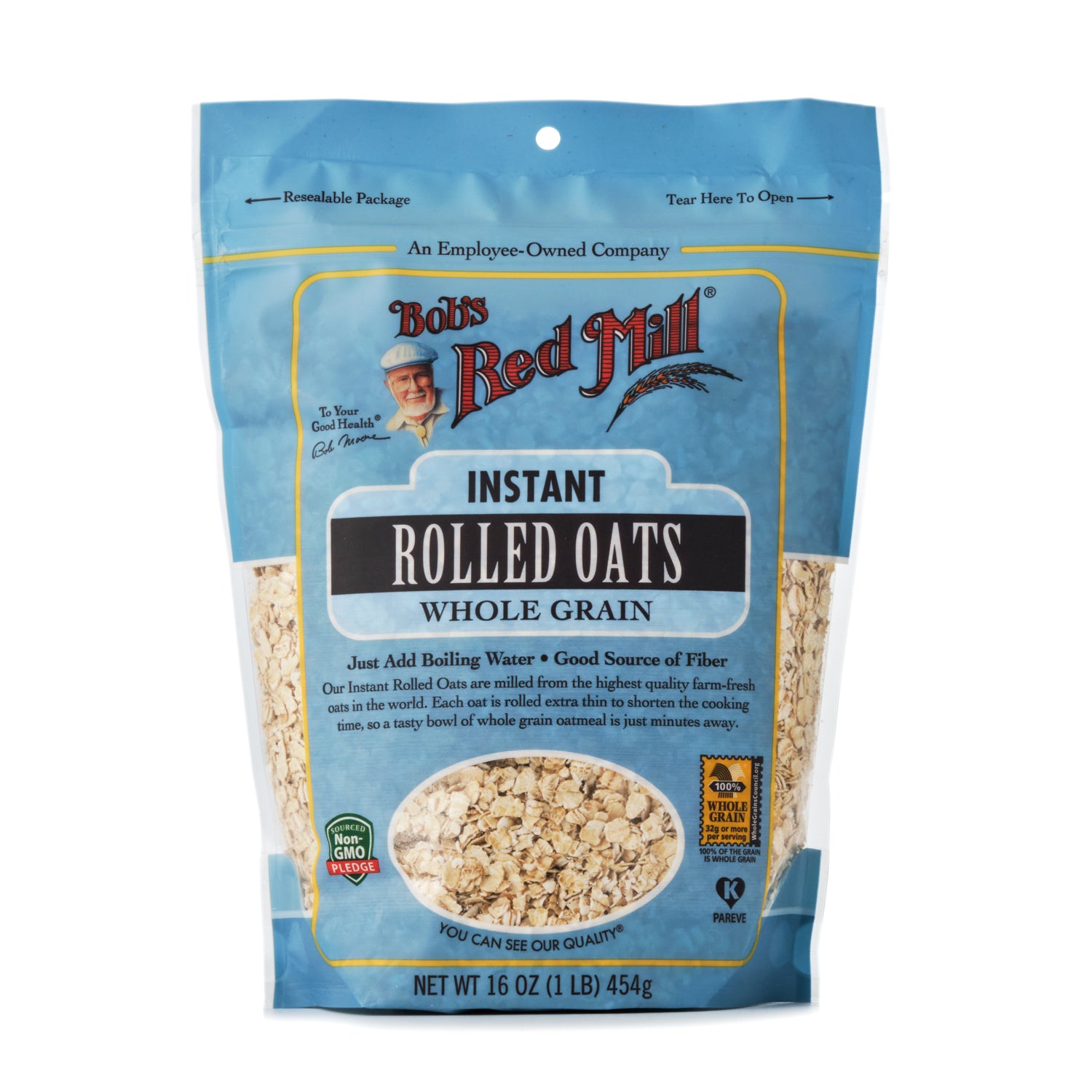 Bob's Red Mill Instant Rolled Oats 454g - Main Image